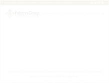Tablet Screenshot of fallstongroup.com